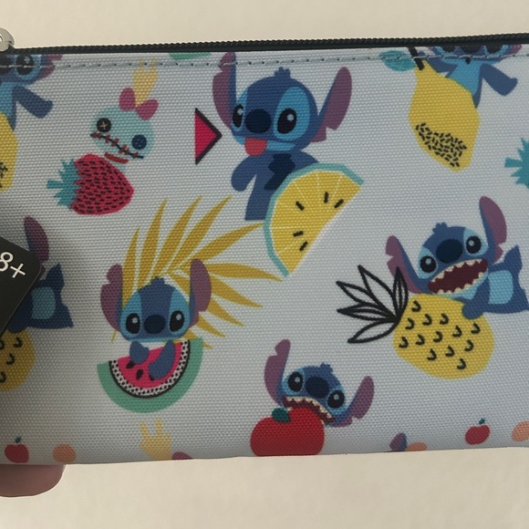Disney Loungefly Stitch Tropical Fruits Pencil Case NWT - Picture 3 of 11